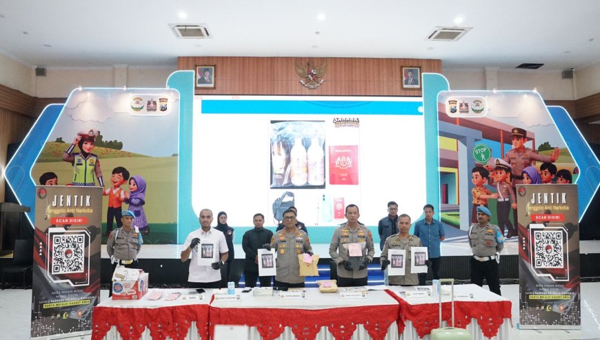 Dua WNA Diamankan dalam Pengungkapan Kasus Narkotika Jaringan Internasional